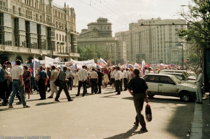 Какой была строящаяся Москва в 1996 году