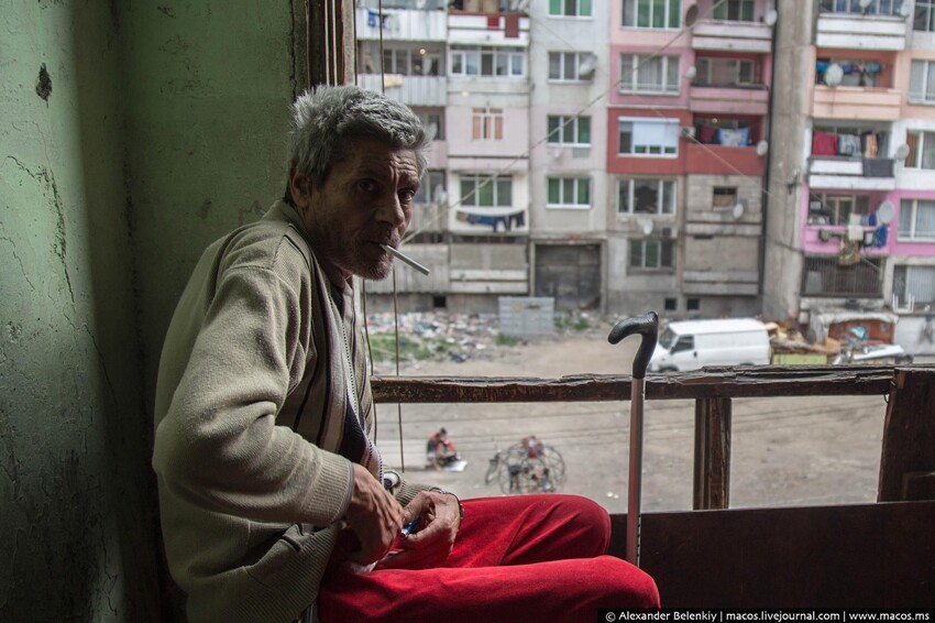 Цыганское гетто в Болгарии
