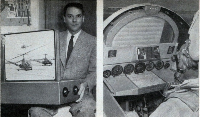 9. Телевизоры 1950-х с плоским экраном