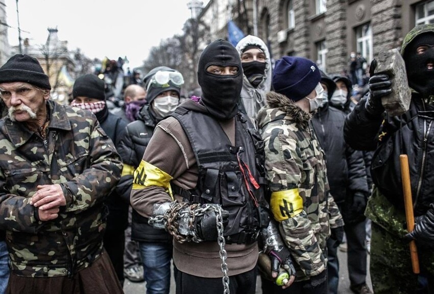 "Правый сектор" против Порошенко большой митинг во Львове 
