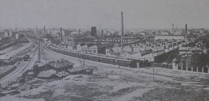 Русско-Балтийский вагонный завод (РБВЗ) в Риге. 1909 г.