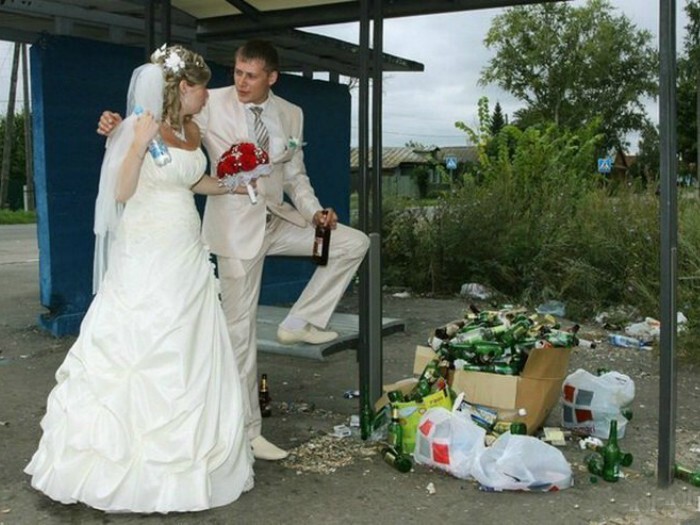 30 забавных свадебных снимков