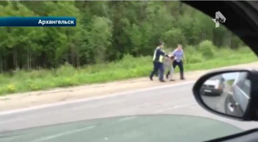 В Архангельске пьяный лихач устроил с инспекторами GTA гонки