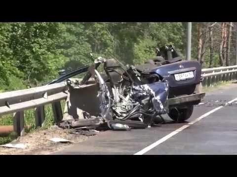 Страшная авария на Щелковском шоссе, 2 погибших 