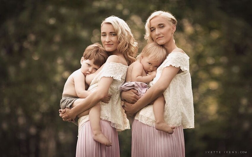  Потрясающие снимки матерей, кормящих грудью на публике