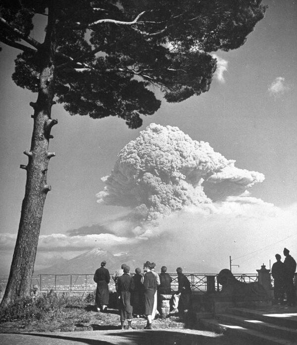 16. Извержение Везувия в 1994 году