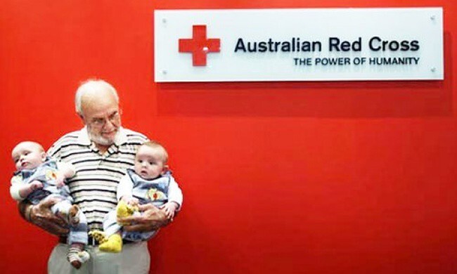 Кровь этого человека спасла жизнь двум миллионам детей