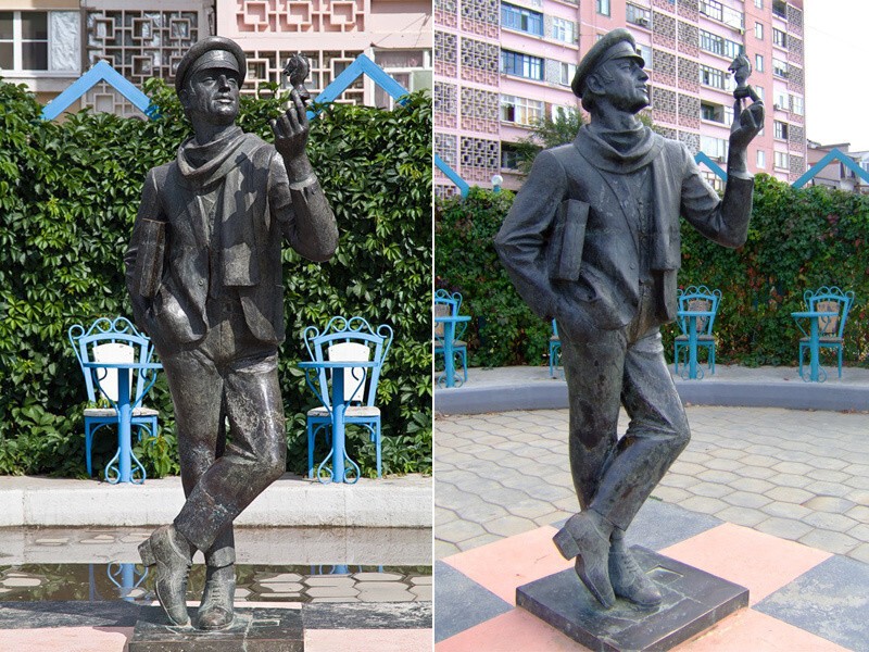 Памятники героям романов Ильфа и Петрова