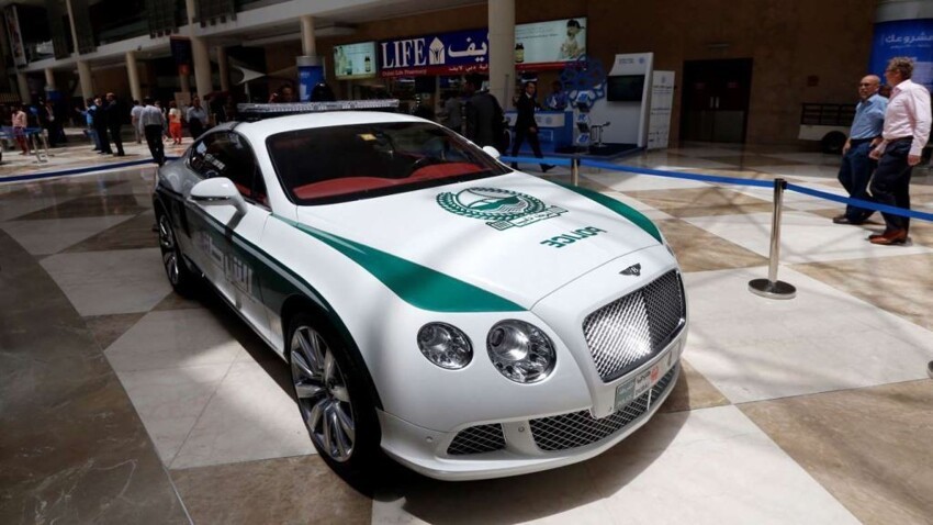 5. Bentley Continental GT. Дубай — Объединённые Арабские Эмираты.