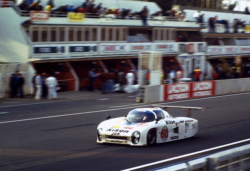 1983 – Mazda 717C. 12 место на финише.