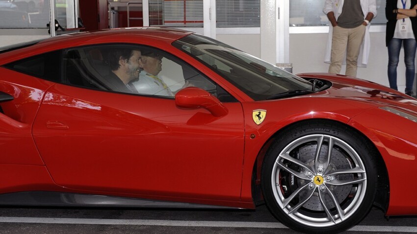 Киану Ривз побывал в штаб-квартире компании Ferrari