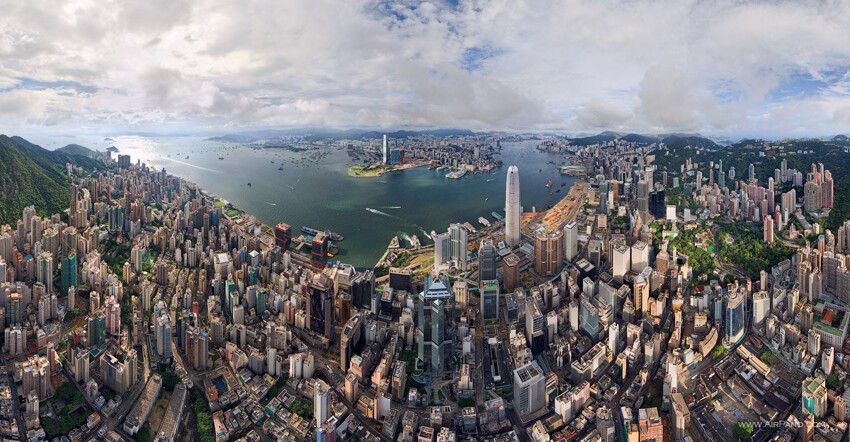 18 красивейших городов мира с высоты птичьего полета