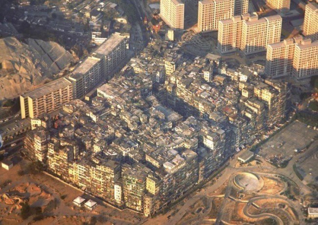 Город-крепость Коулун, Гонконг, Китай.