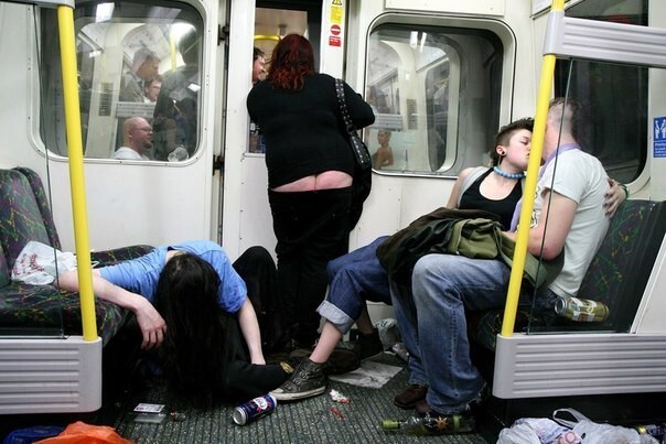 Ездить в лондонском метро безумно приятно - там всегда можно встретить интересных собеседников