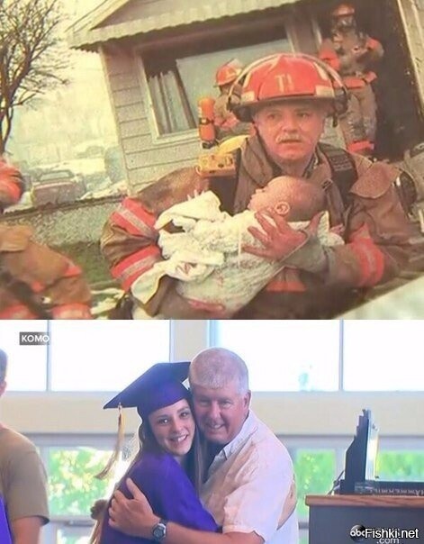 Пожарного, который сейчас на пенсии, пригласили на выпускной девушки, которую...