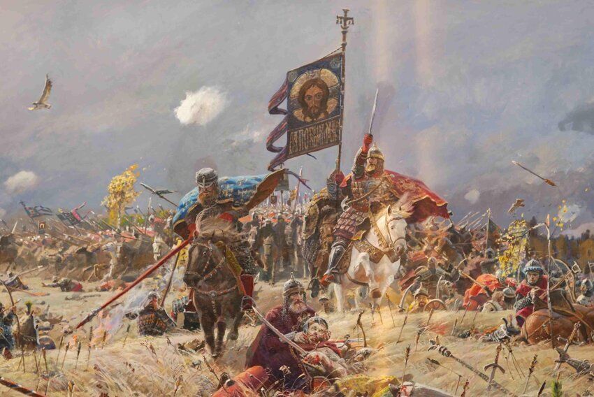 Битва на Калке: Казахи, Татары и Русские vs. Монголы