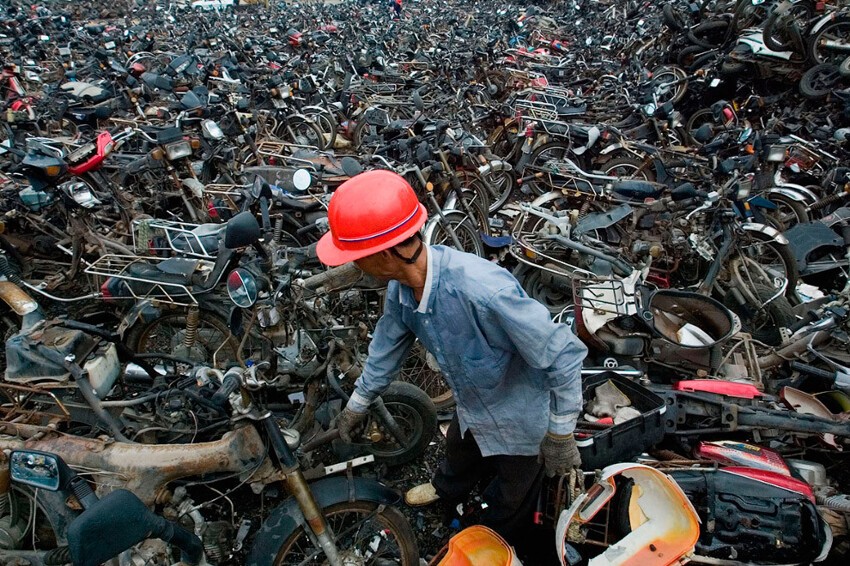Автомобильные свалки в Китае
