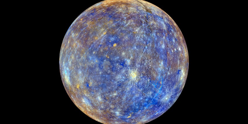 Самое четкое на сегодняшний день изображение Меркурия.