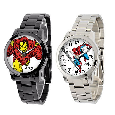 4. Часы с супергероями