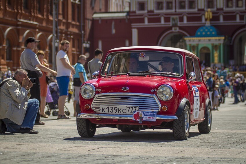 Состоялось легендарное ралли Bosch Moskau Klassik 2015