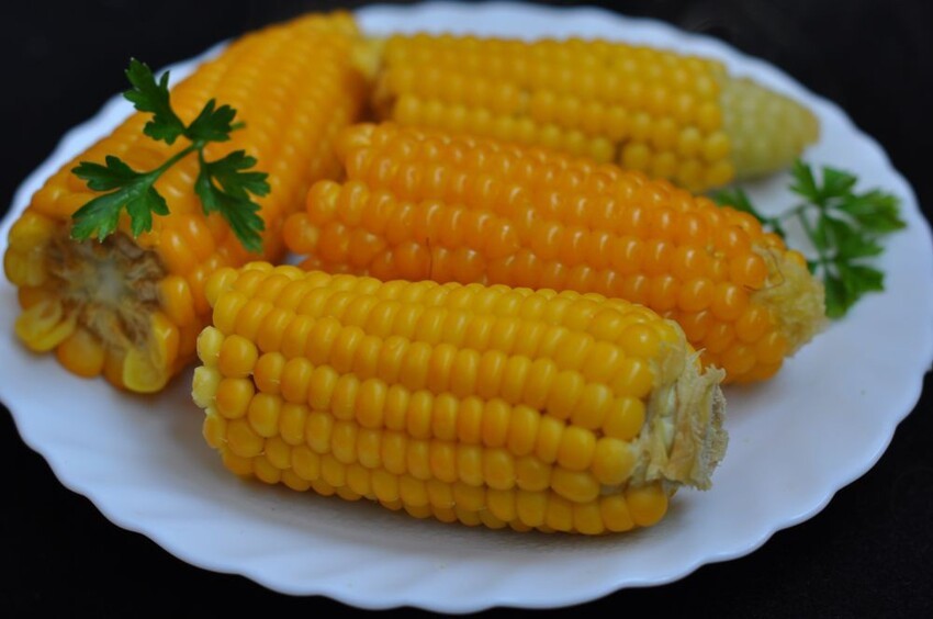 Вареная кукуруза(зрелая)