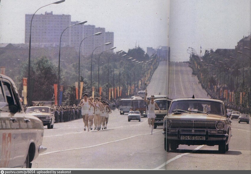 Прогулка по Москве 1980 года 