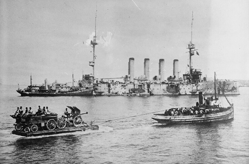 Война флотов! 1914 - 18гг.(интересные фотографии) 