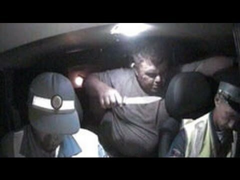  Задержанный за пьяную езду водитель зарезал сотрудника ГИБДД 