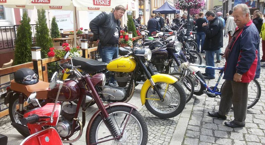 Oldtimers rally . 20.06.2015 .  Западная Польша,  город Свебодзин