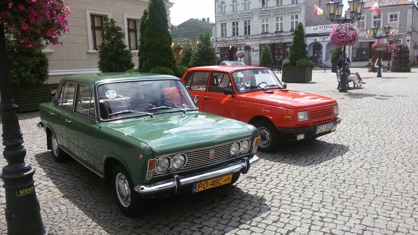 Oldtimers rally . 20.06.2015 .  Западная Польша,  город Свебодзин