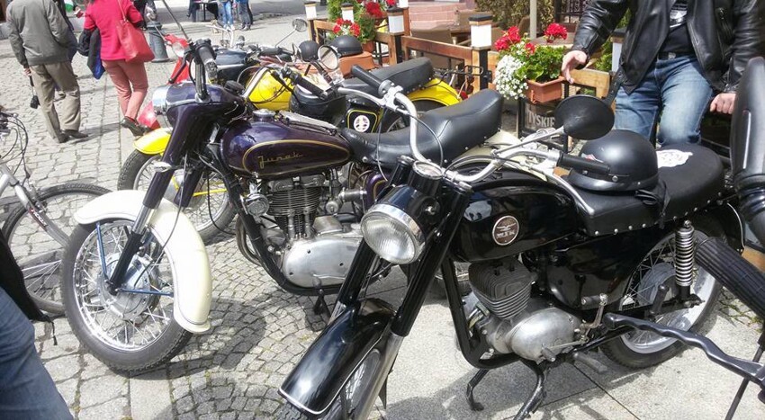 Oldtimers rally . 20.06.2015 .  Западная Польша,  город Свебодзин