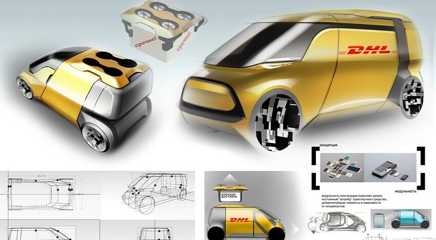 Лучшие дипломные проекты молодых автодизайнеров