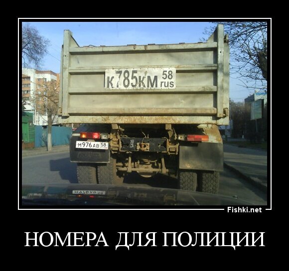 Номера для полиции