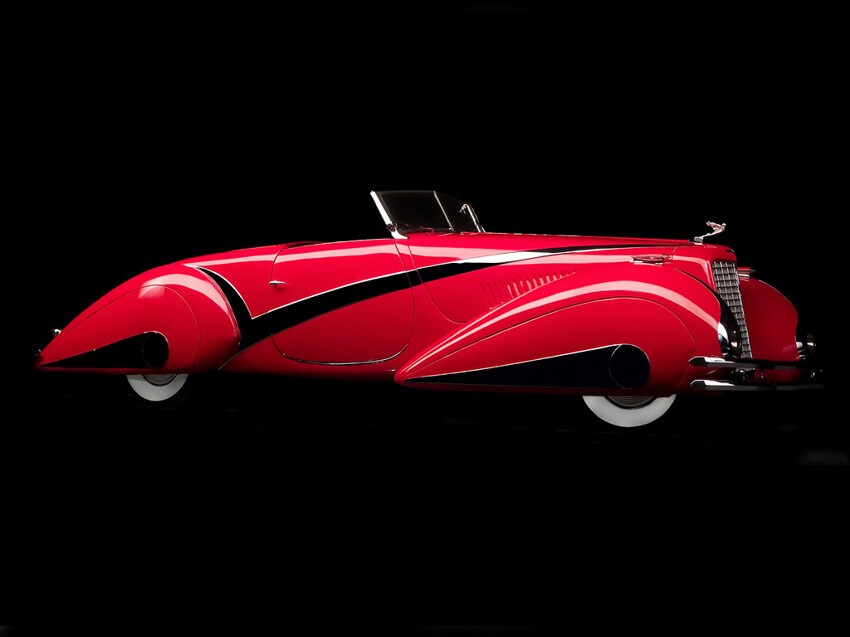 Cadillac V16 Series 90 Convertible by Hartmann '1937