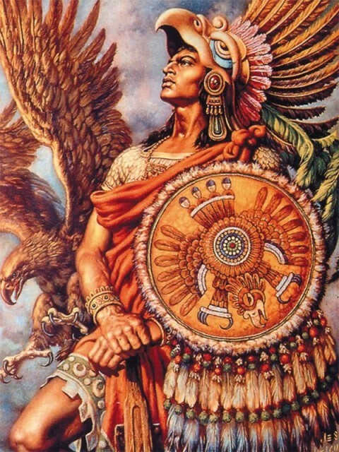 6. Ацтекские воины-орлы