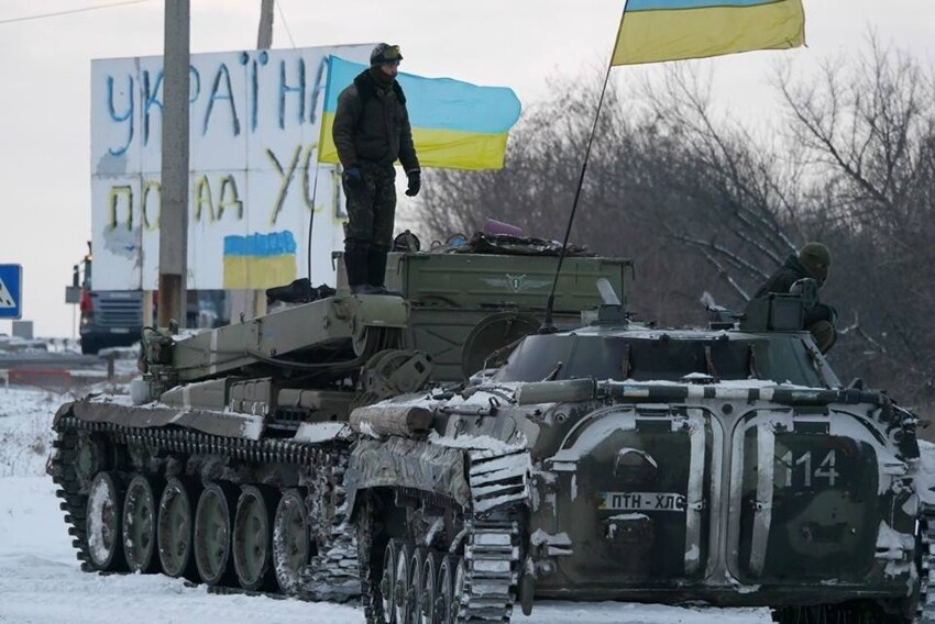 Украинская армия на пути к завоеванию мира