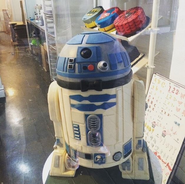 8. Торт R2-D2