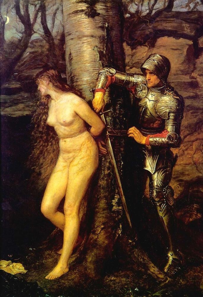 37. Джон Эверетт Милле, "Странствующий рыцарь", 1870