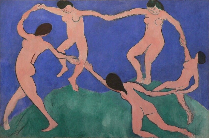 49. Анри Матисс, "Танец", 1909