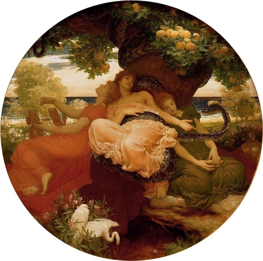 33. Фредерик Лейтон, "В саду Гесперид", 1892