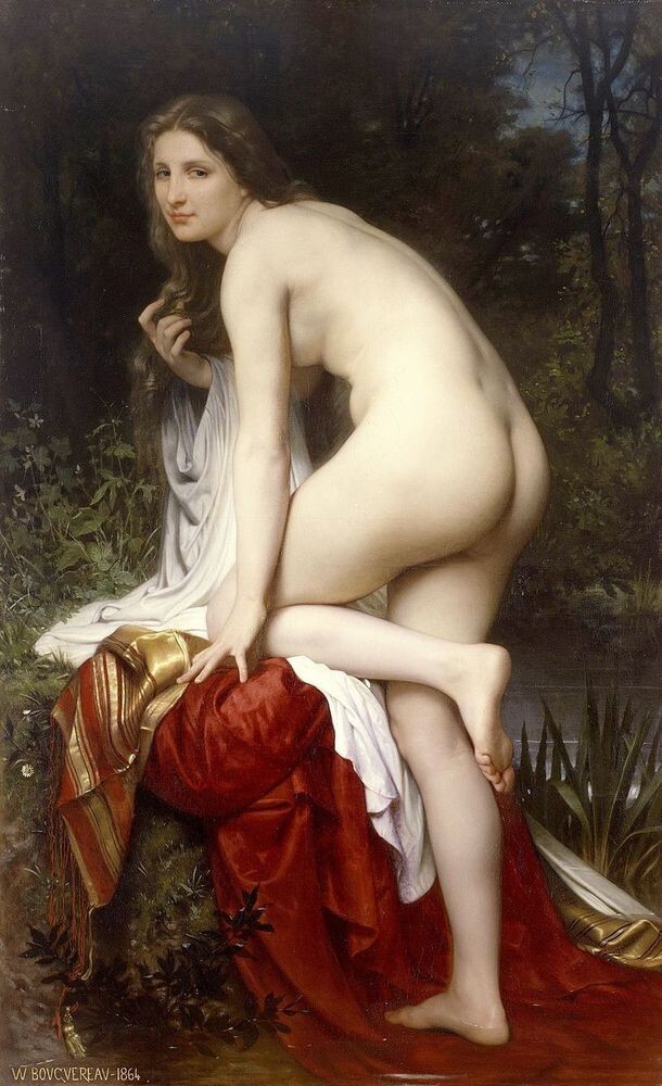 27. Адольф Вильям Бугро, "Купальщица", 1864