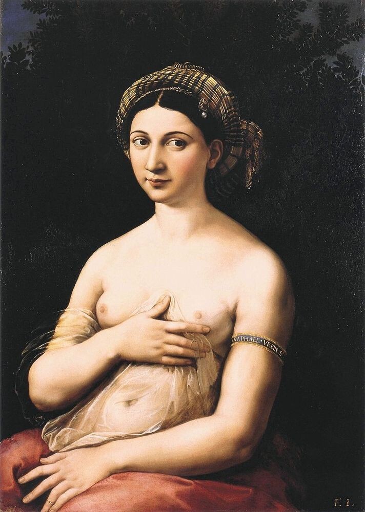 12. Рафаэль, "Форнарина", 1518