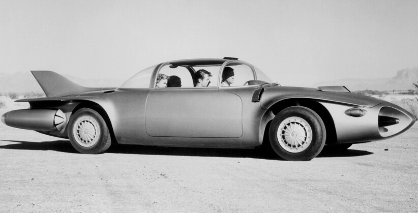 Прототип газотурбинного автомобиля Fiat 1954