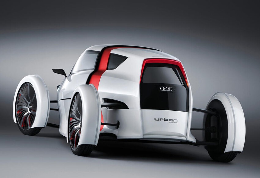 В Audi считают, что концепт совмещает в себе элементы гоночного болида, родстера и городского автомобиля.