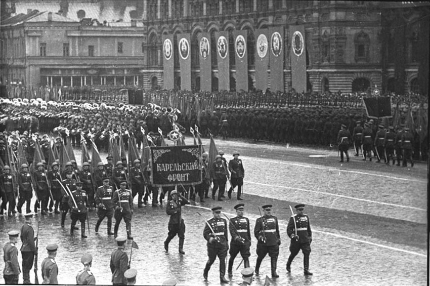 Как проходил первый Парад Победы 24 июня 1945 года