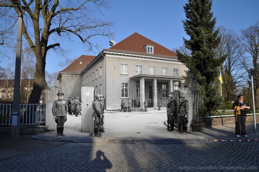 6. Берлин 1945-2010. Карлхорст, здание, где была подписана капитуляция фашистской Германии.