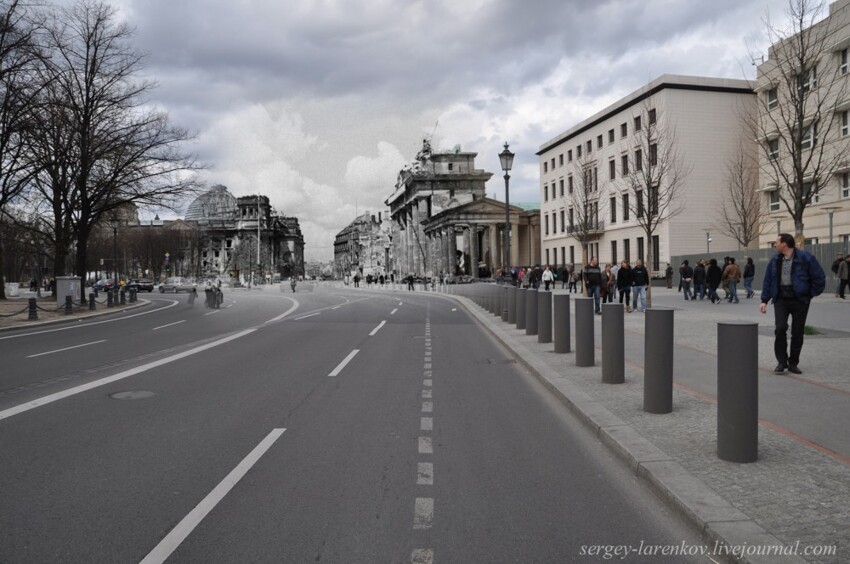 38. Берлин 1945-2010. Бранденбургские ворота.