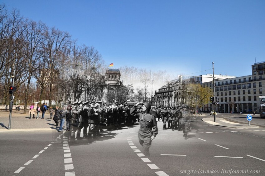 9. Берлин 1945-2010. Парад Советских войск.