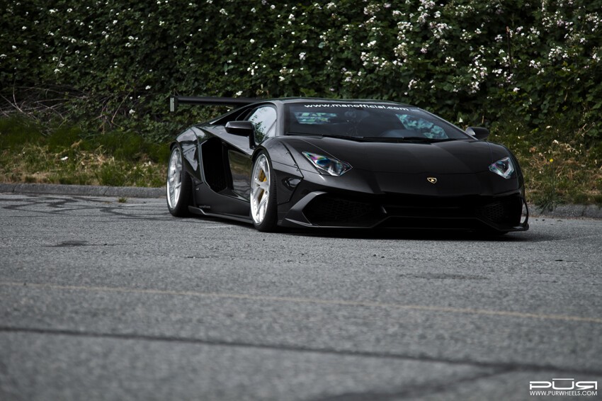 Lamborghini Aventador на "пневме" от SR Auto Group