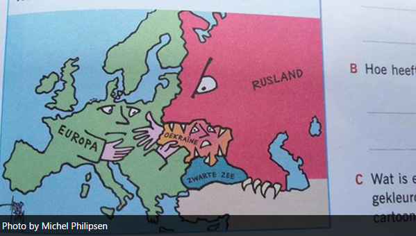 Как Голландия изобразила Россиию в новых детских учебниках